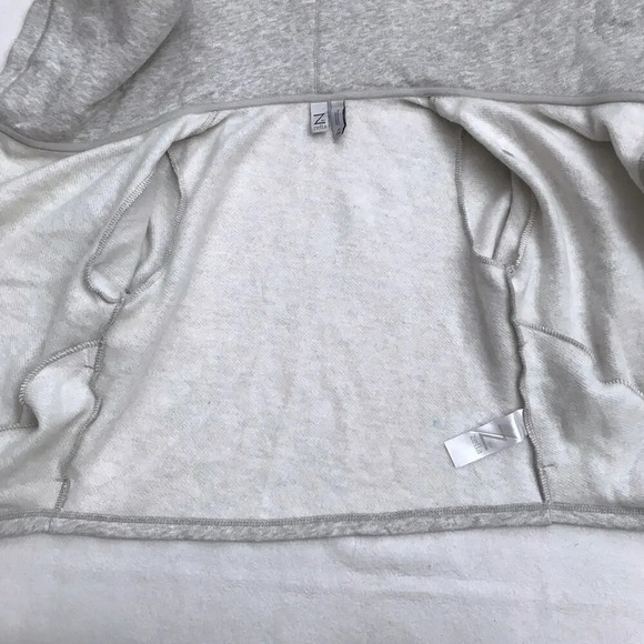 Z by Zella NWT Lightweight Heather Grey Jacket Girls S (7/8) - Picture 10 of 14
